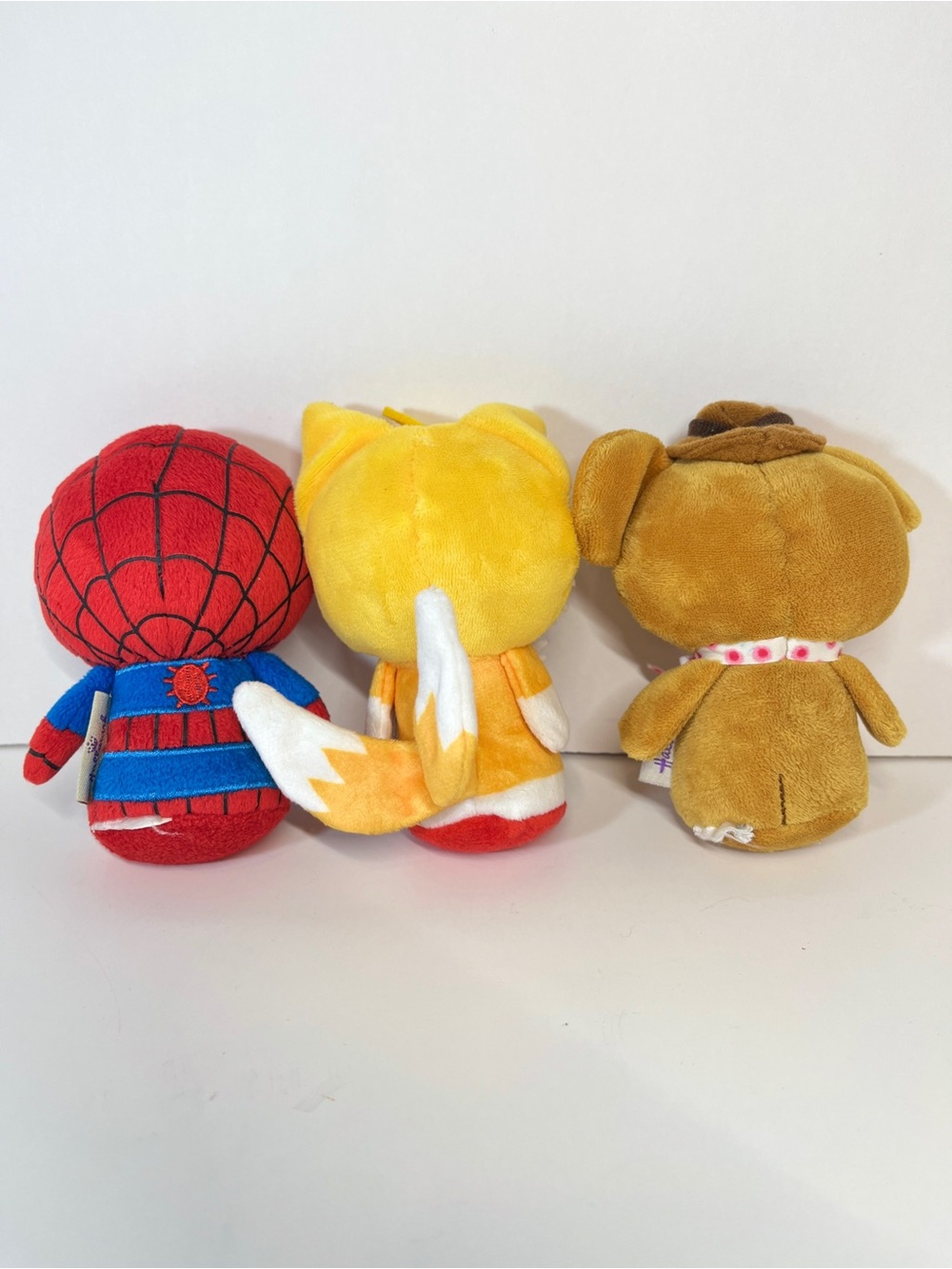 Hallmark Itty Bitty's Plush Stuffed Toy Tails Sonic Spider-Man Fozzie Muppet Lot - Picture 9 of 12